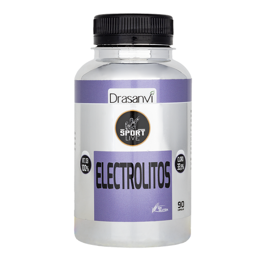 Elektrolytter 90 Kapsler | Natrium, Kalium, Kalsium, Fosfat, Vitamin D3 | Drasanvi