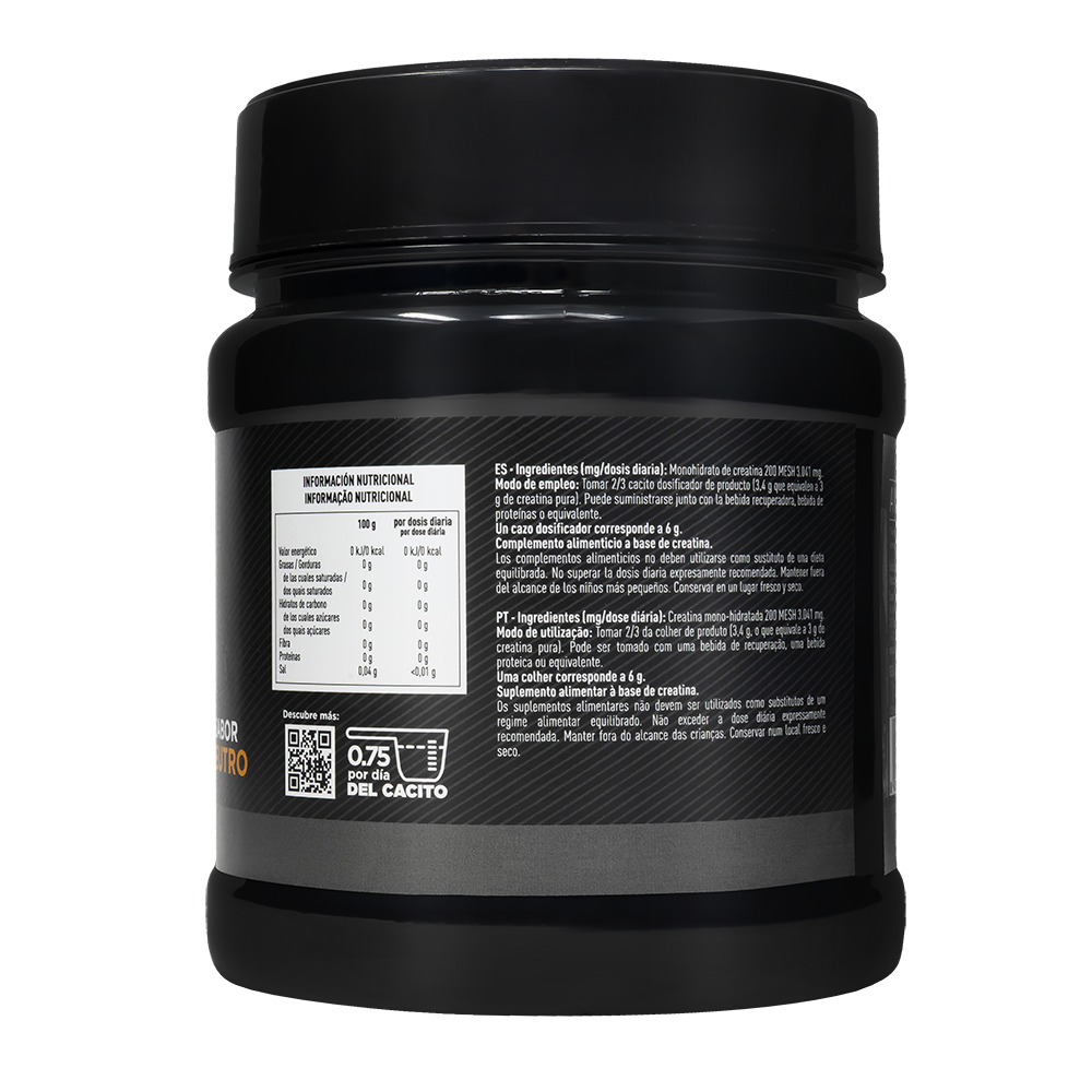 Kreatine 200 MESH 300g | Monohidrat Pure | Ytelse + Styrke | Drasanvi