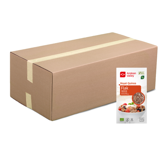 Royal Rød Quinoa Flak Pakke - 12 enheter