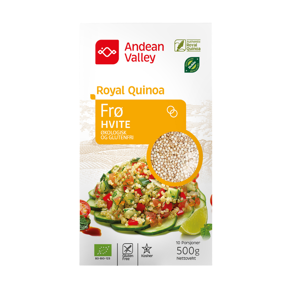 Quinoa hvite frø økologisk