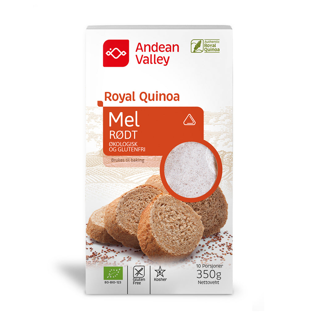 Quinoa rød mel økologisk