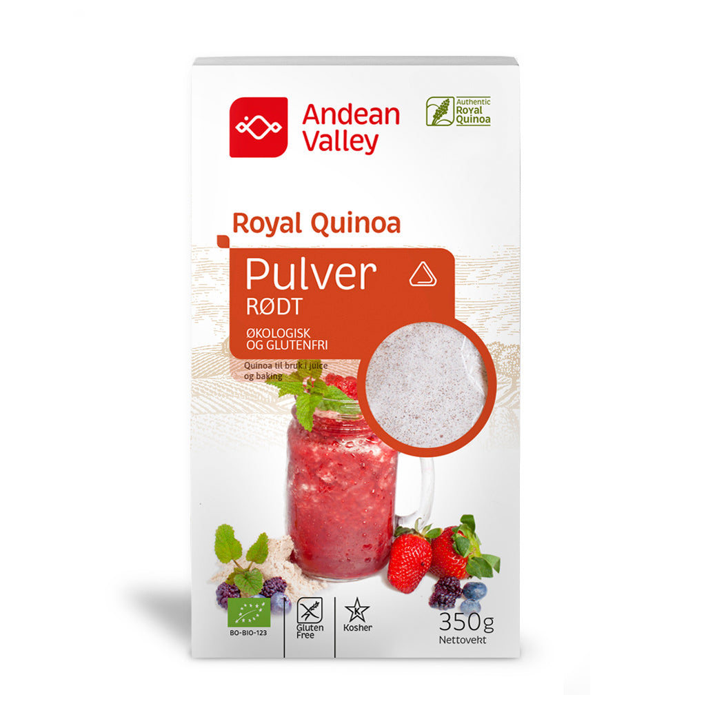 Quinoa rød pulver økologisk